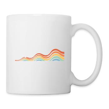 Les progrès des thérapeutes ABA ne sont pas linéaires comportementaux - Mug blanc - blanc - Droite
