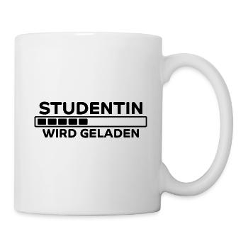 Studentin Spruch Universität Studentin Geschenk - Tasse - Weiß - Rechts