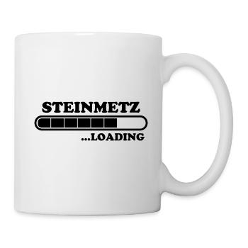 Steinmetz Spruch Beruf Lustiges Steinmetz Geschenk - Tasse - Weiß - Rechts