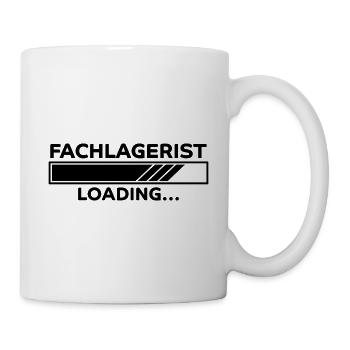 Fachlagerist Spruch Lustiges Fachlagerist Geschenk - Tasse - Weiß - Rechts