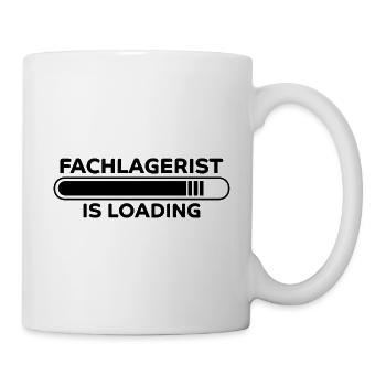 Fachlagerist Spruch Lustiges Fachlagerist Geschenk - Tasse - Weiß - Rechts