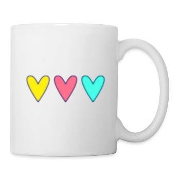 VALENTINE'S DAY. Bachelorette party. I LOVE YOU. I LOVE YOU. LOVE - Mug - white - Right
