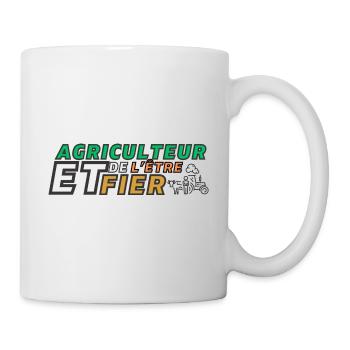 Agriculteur Et Fier De l'Etre - Mug blanc - blanc - Droite
