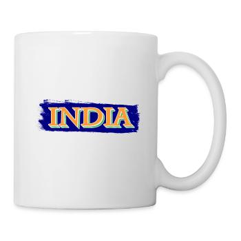 Inde Inde Hindu Pride Drapeau Pays I Cadeau - Mug blanc - blanc - Droite