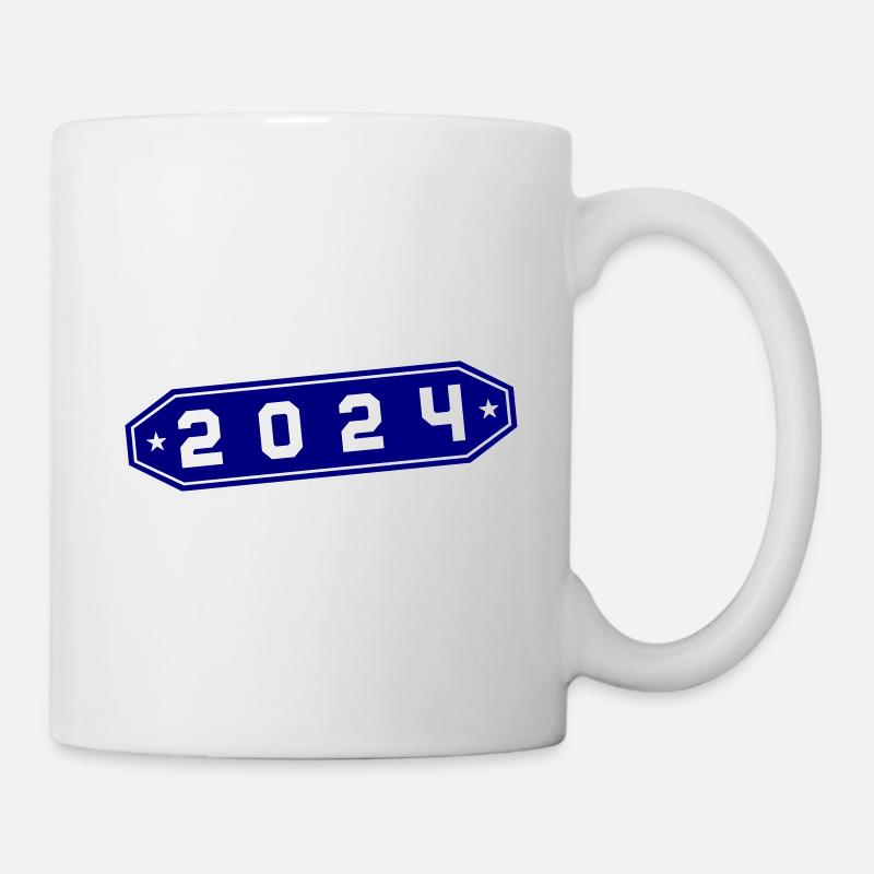 2024 Symbol - Tasse - Weiß