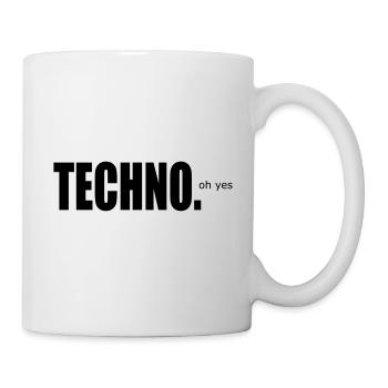 techno - Mug - white - Right