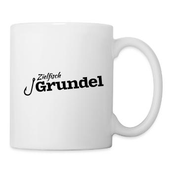 LetzterWurf Zielfisch Grundel Angeln - Tasse - Weiß - Rechts