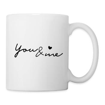 Friends love partnership marriage saying gift - Mug - white - Right