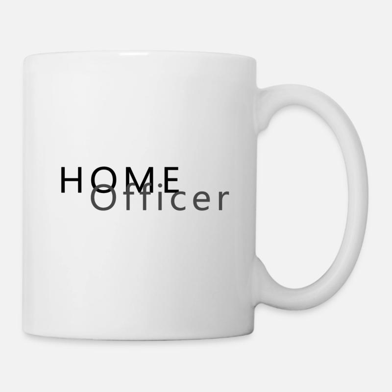 Home Office - Tasse - Weiß
