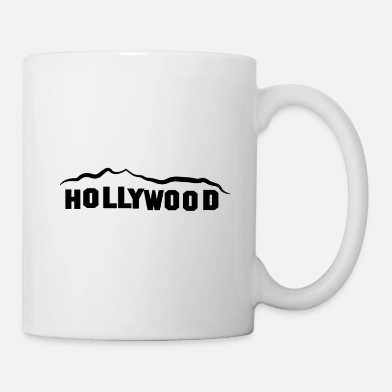 HOLLYWOOD - Tasse - Weiß