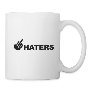 Fuck you Haters | Fun | T0004 - Tasse - Weiß - Rechts