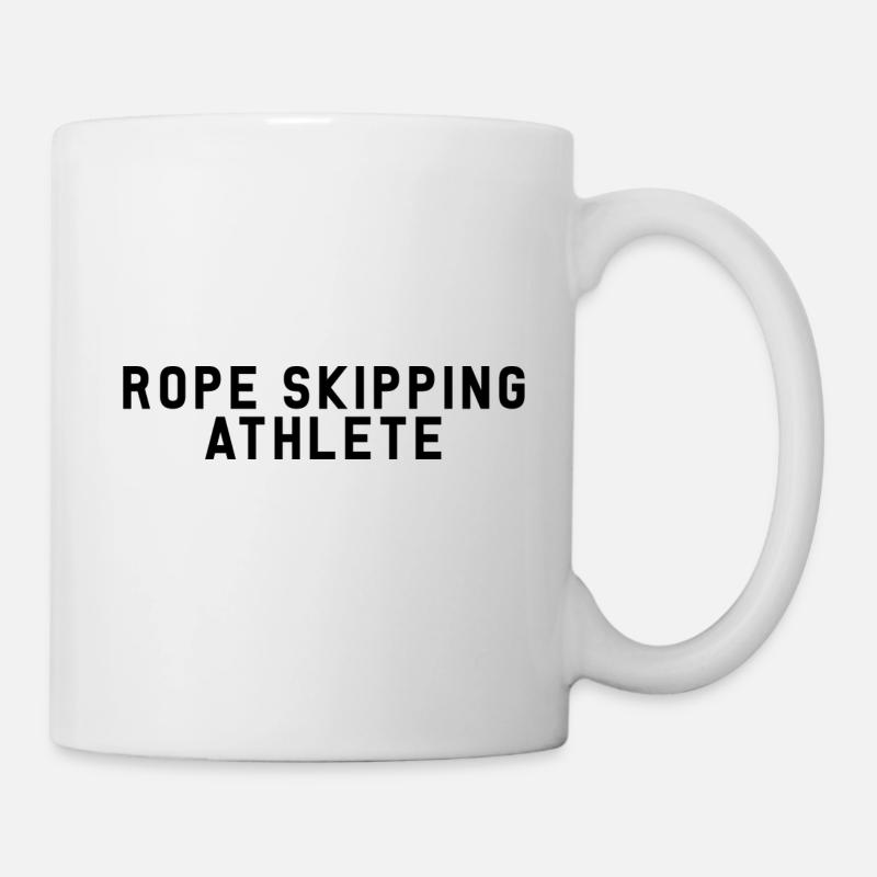 ROPE SKIPPING ATHLETE - Tasse - Weiß