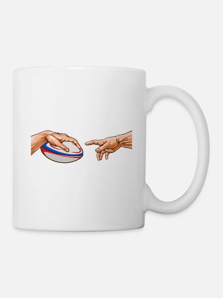 Rugby Michelangelos "If Rugby Were Easy Rugby - Mug - white