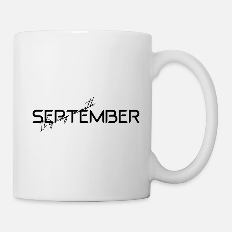 Septembre - C’est mon month - Mug blanc - blanc