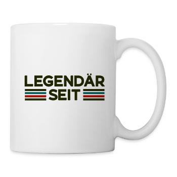 Legendär seit Geburtsjahr Personalisierung - Tasse - Weiß - Rechts