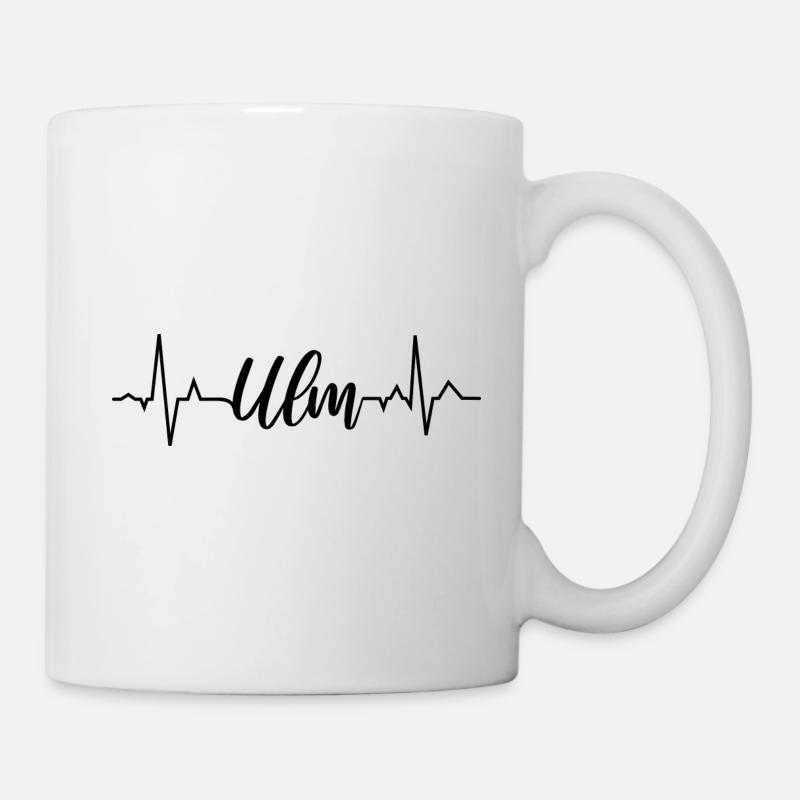 EKG Ulm - Tasse - Weiß