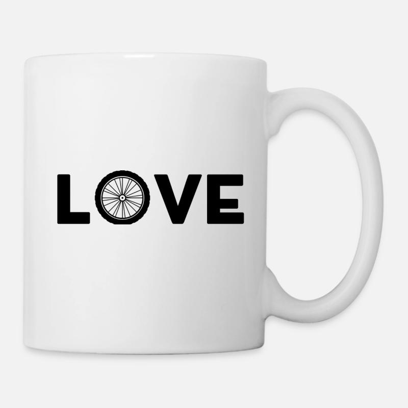 I LOVE BICYCLES - Mug - white