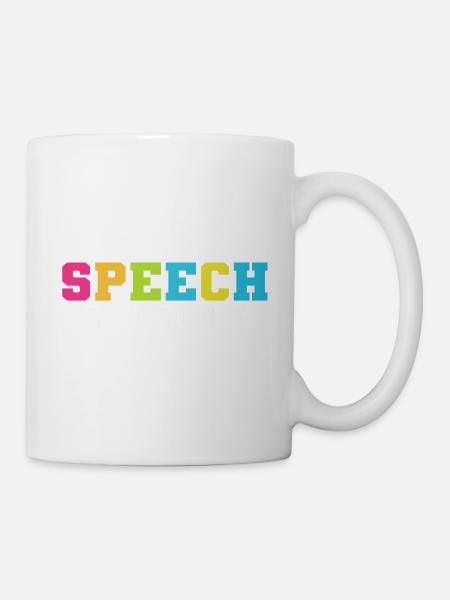 Lieblingsbeschäftigung Sprachenpathologe Geschenk - Tasse - Weiß