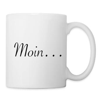 Moin - Tasse - Weiß - Rechts