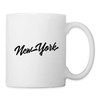 New York - Tasse - Weiß - Rechts