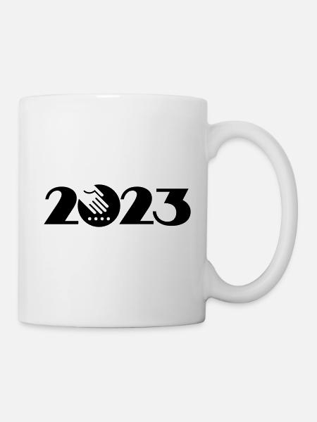 Landwirt 2023. Gärtner 2023 - Tasse - Weiß