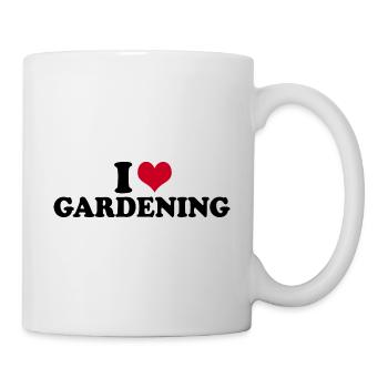 I Love Gardening Gardener - Mug - white - Right