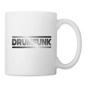 Drumfunk DNB Drum and Bass Junglist - Tasse - Weiß - Rechts