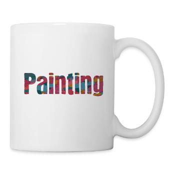 Maler Zeichner für Künstler - Tasse - Weiß - Rechts