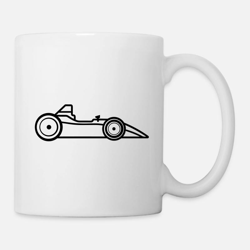 F1 Race Car - Mug - white