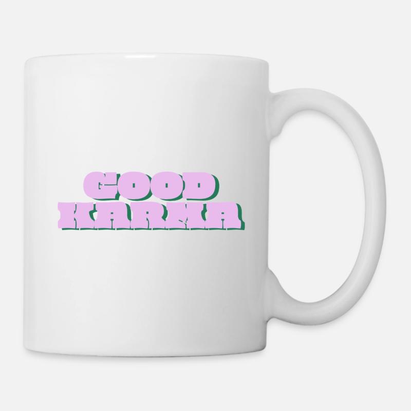 Good Karma  - Mug blanc - blanc