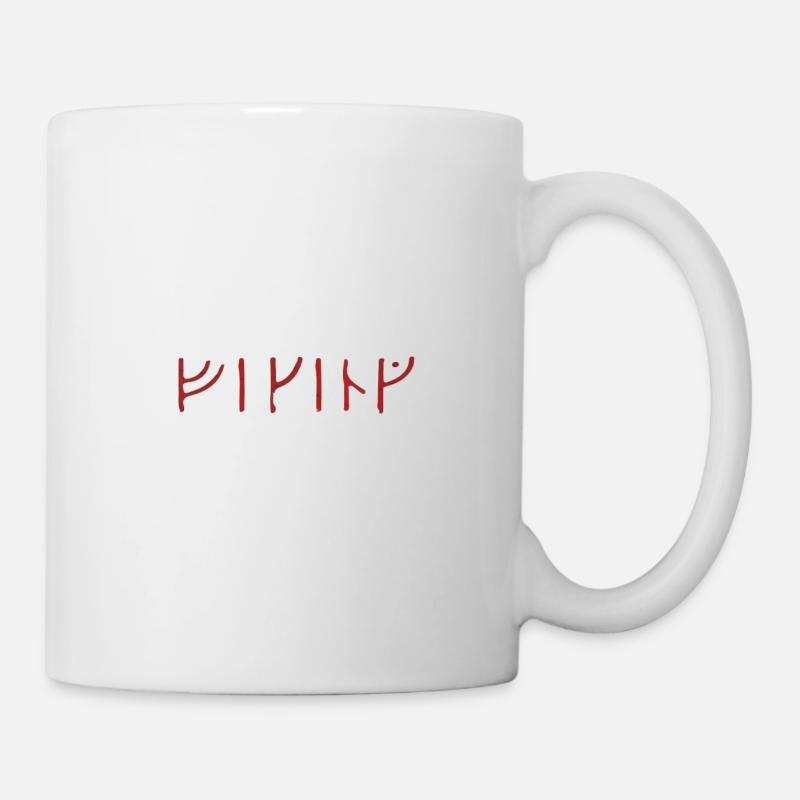 viking runique - Mug blanc - blanc