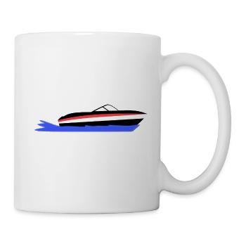 Boot - Tasse - Weiß - Rechts