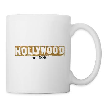 Hollywood - Tasse - Weiß - Rechts