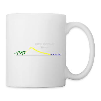 DUNE DER PILAT-ZEICHNUNG - Tasse - Weiß - Rechts