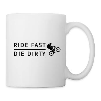 Bike almost the dirty - Mug - white - Right