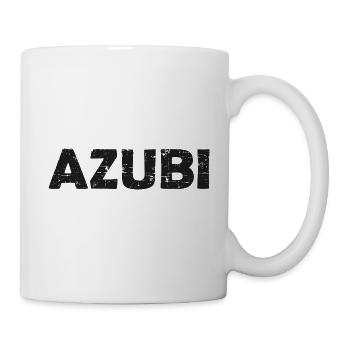 Azubi Ausbildung Lehre Auszubildender Geschenkidee - Tasse - Weiß - Rechts