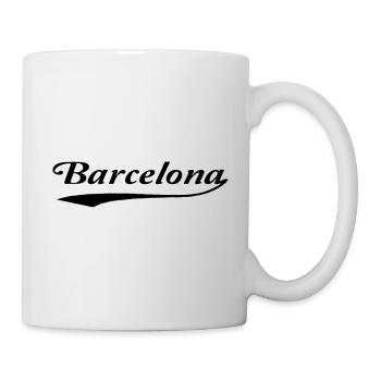 Barcelone - Mug blanc - blanc - Droite