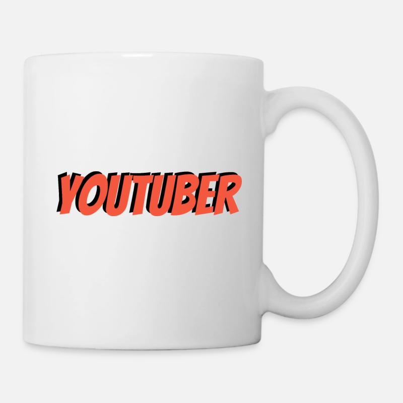 YOUTUBER - Tasse - Weiß