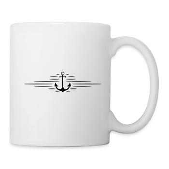 Anker Symbol Icon - Mug - white - Right