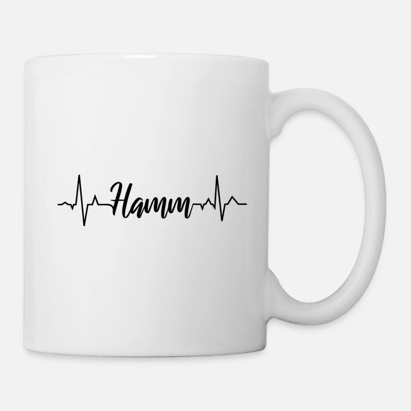 EKG Hamm - Tasse - Weiß