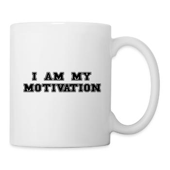 I am my sports motivation motivation sport - Mug - white - Right