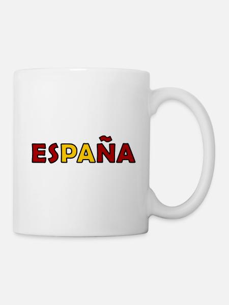 Spanien Fans - Tasse - Weiß