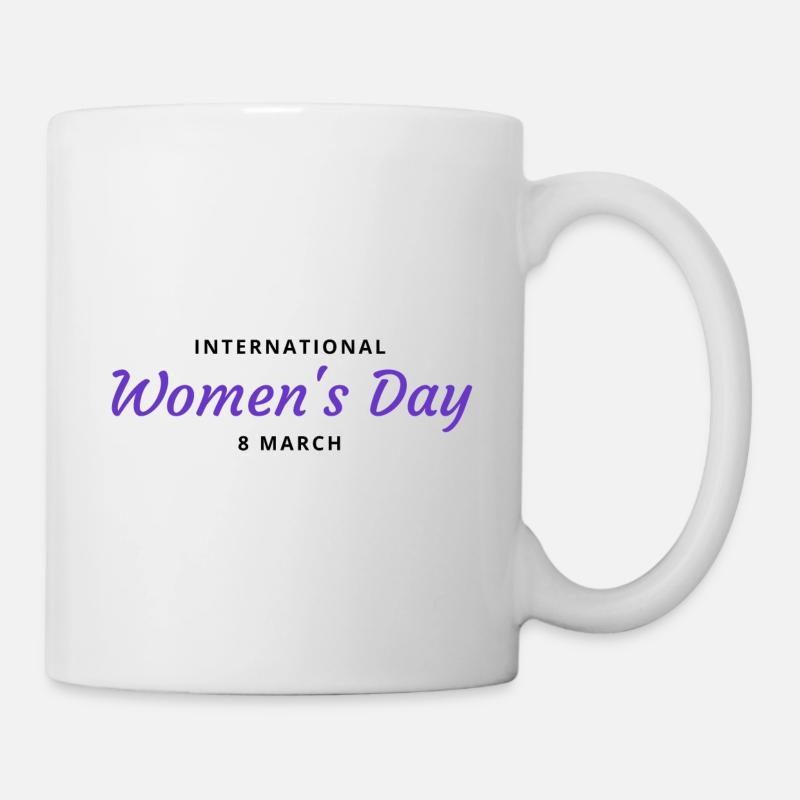 Women's Day - 8 March - Mug - white