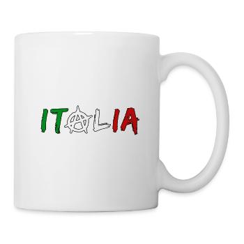 Italia Anarchie - Mug blanc - blanc - Droite
