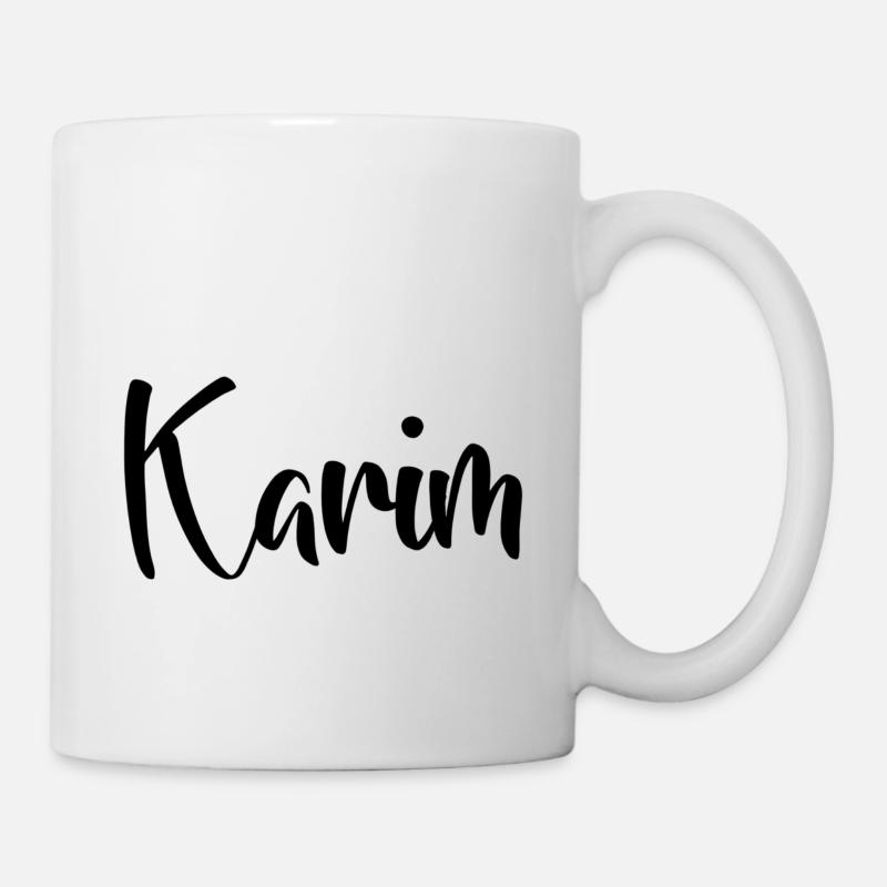 Prénom Karim - Mug blanc - blanc