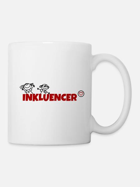 Inkluencer - Tasse - Weiß