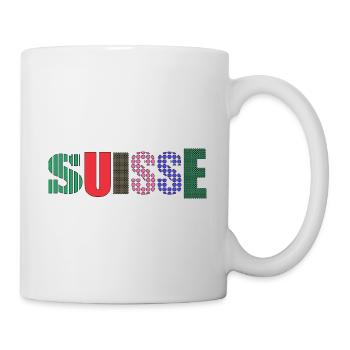 SUISSE. PAYS - Mug blanc - blanc - Droite