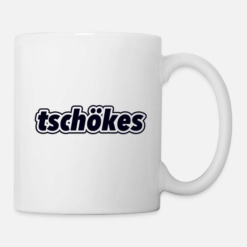 tschökes - Tasse - Weiß