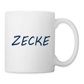 ZECKE - Tasse - Weiß - Rechts