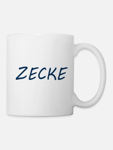 ZECKE - Tasse - Weiß